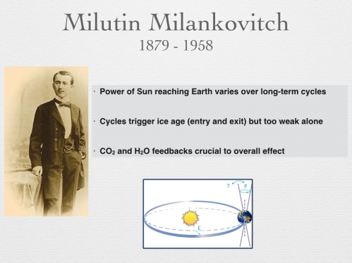Figure 2 - Milutin Milankovith